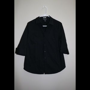 Black mid sleeve shirt